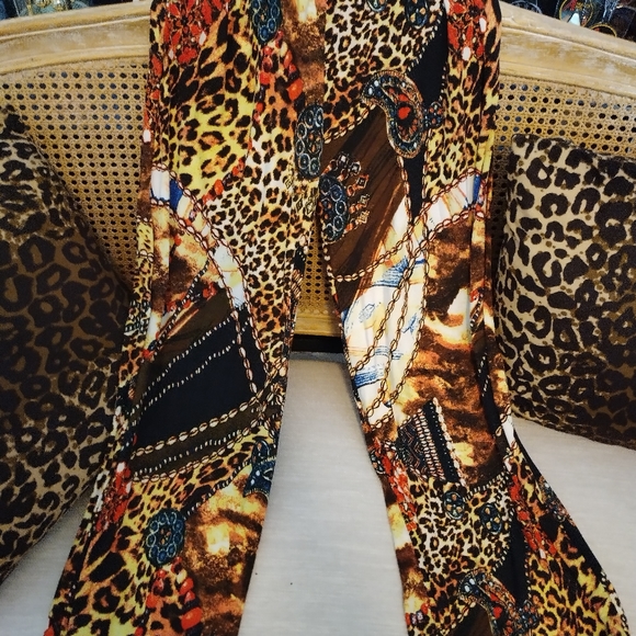 Women Leopard/Tiger print pants - Picture 1 of 2